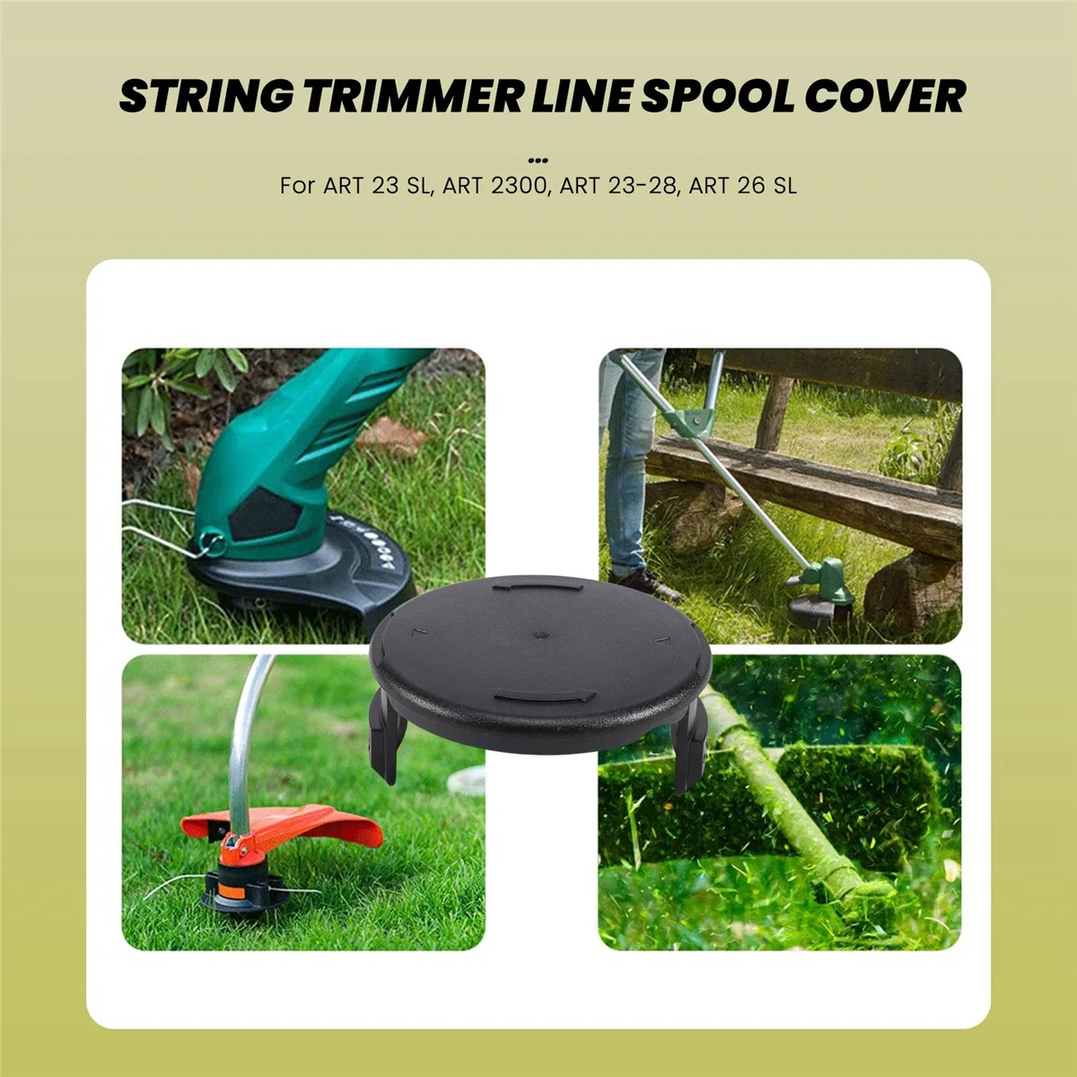 For Art 23 / Art 26 String Trimmer Line Spool Cover Coil Cover for F016F04557