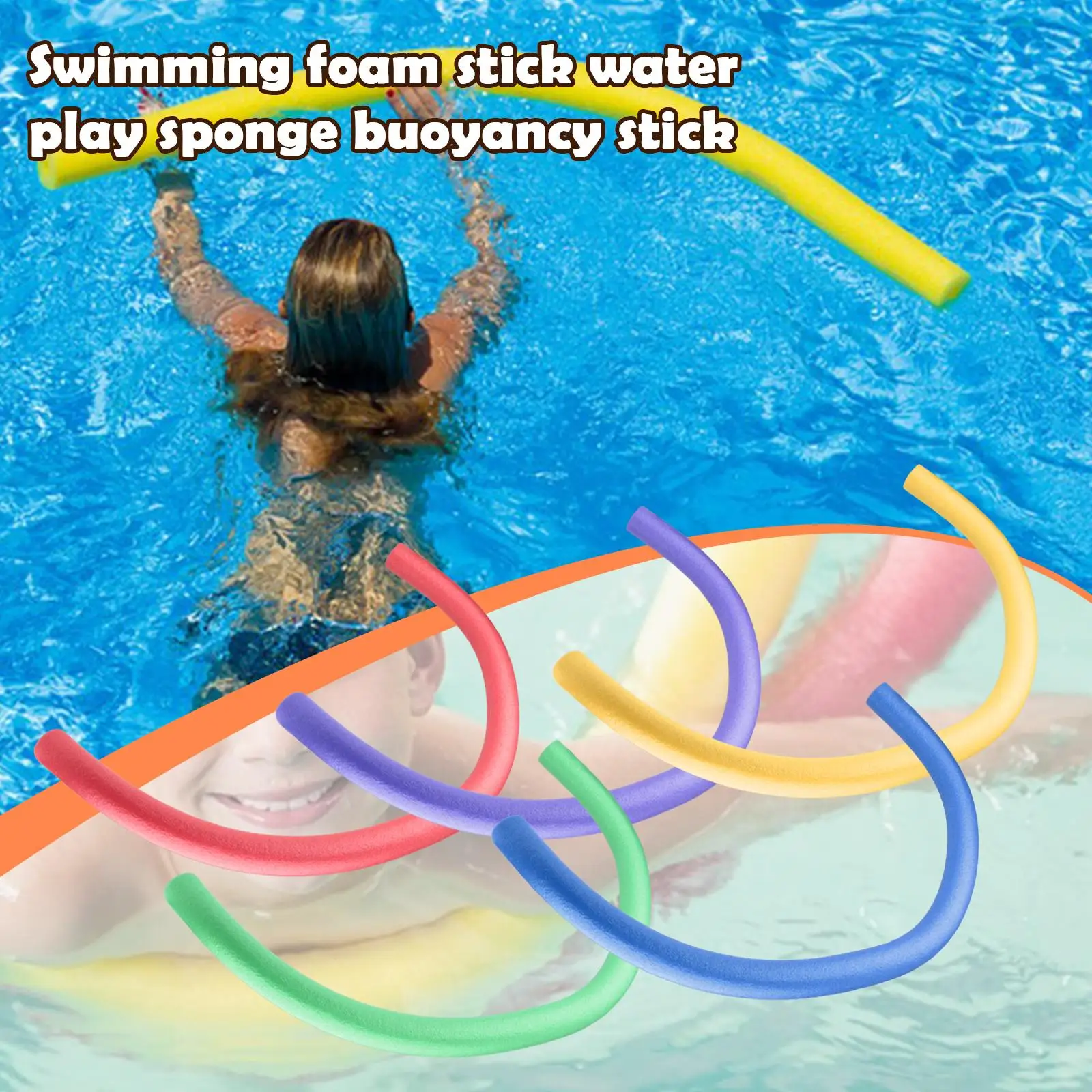 Float Pool Noodle Barra galleggiante ad alta galleggiabilità per sport adulti/bambini ragazzi ragazze