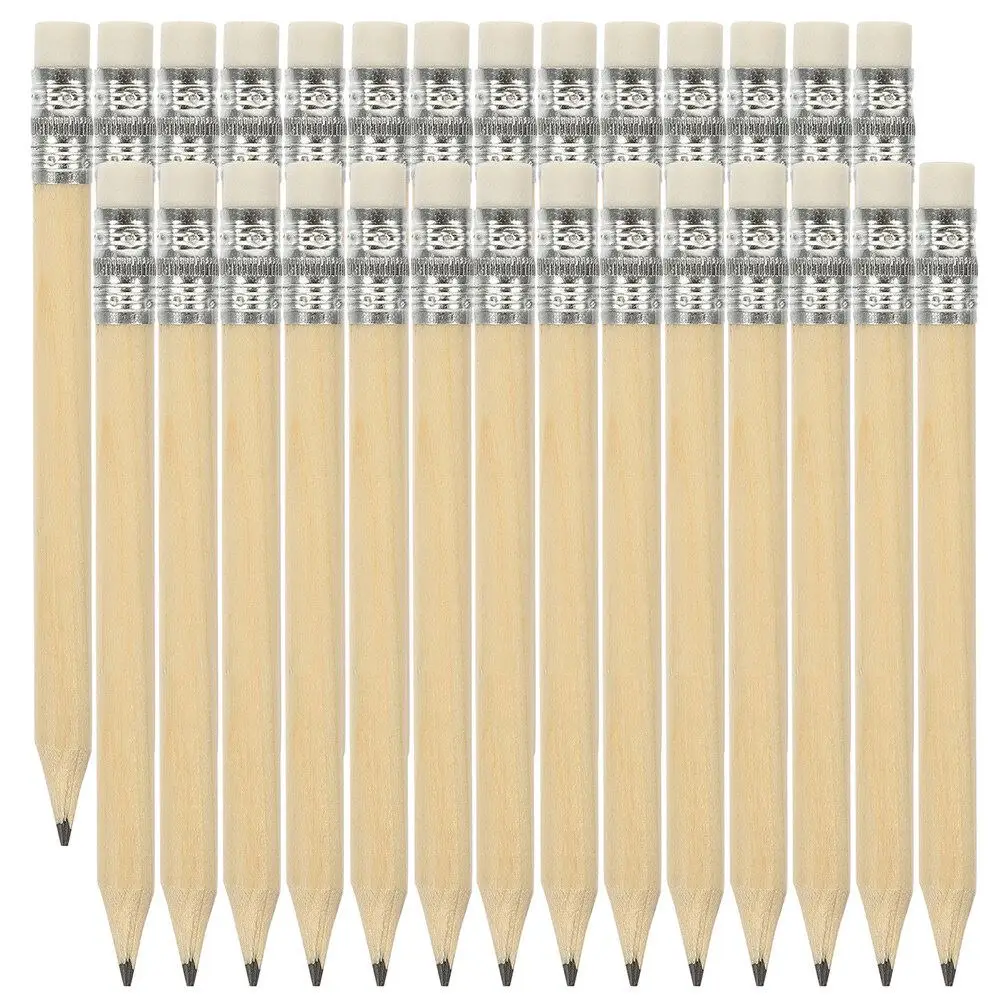 

35 Pcs Mini Short Kids Pencilss Non Sharpening Pencils Drawing Tool Shorts Small Log Wooden Kids Writing Wood Pencil Log Pencils