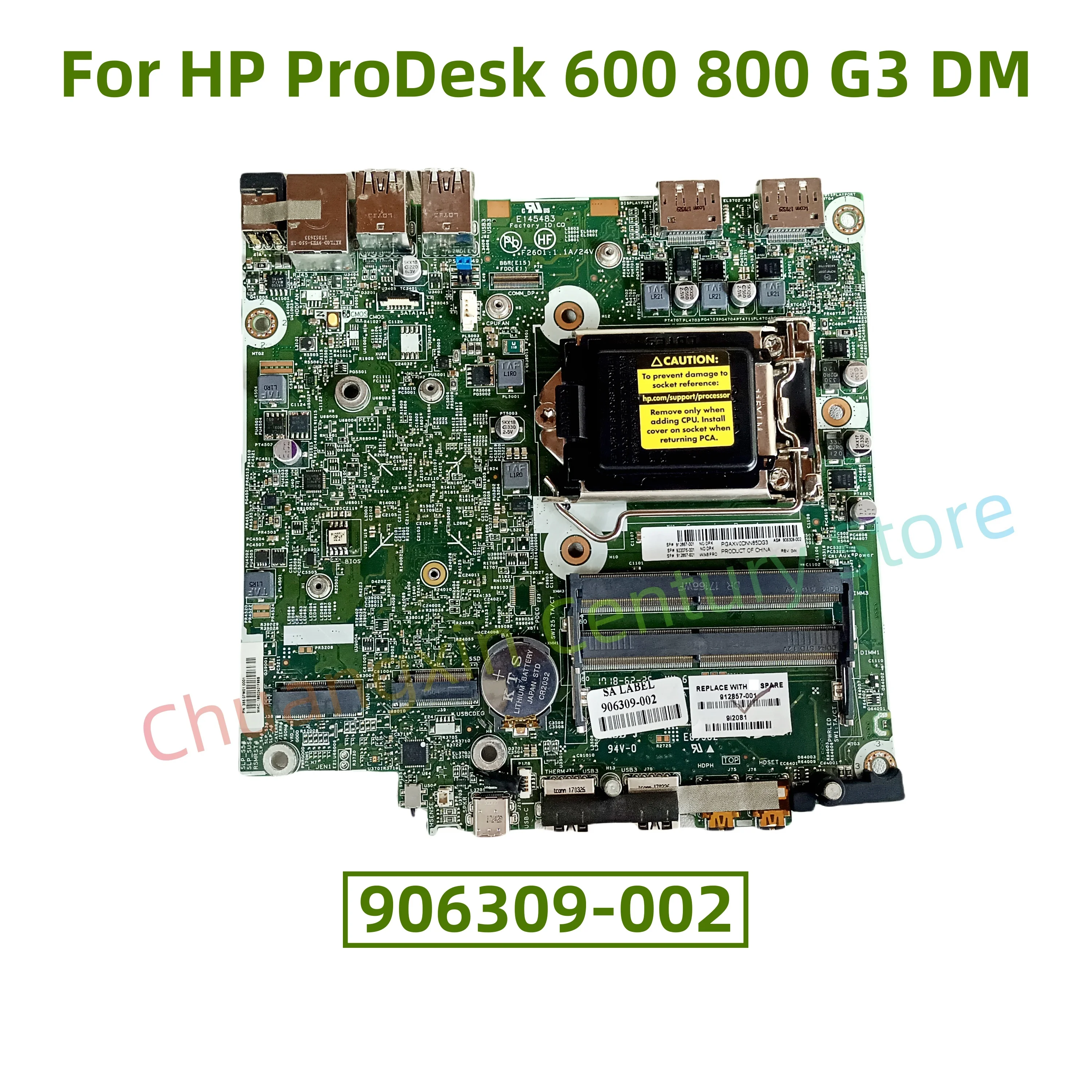 

906309-002 Mini motherboard for HP ProDesk 600 800 G3 DM desktop 912857-001 100% tested fully working shipment