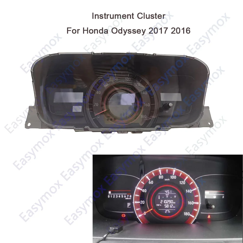 

Dashboard For Honda Odyssey Petrol 2016 2017 Instrument Cluster Speedometer Tachometer Repairment 78100T6A912