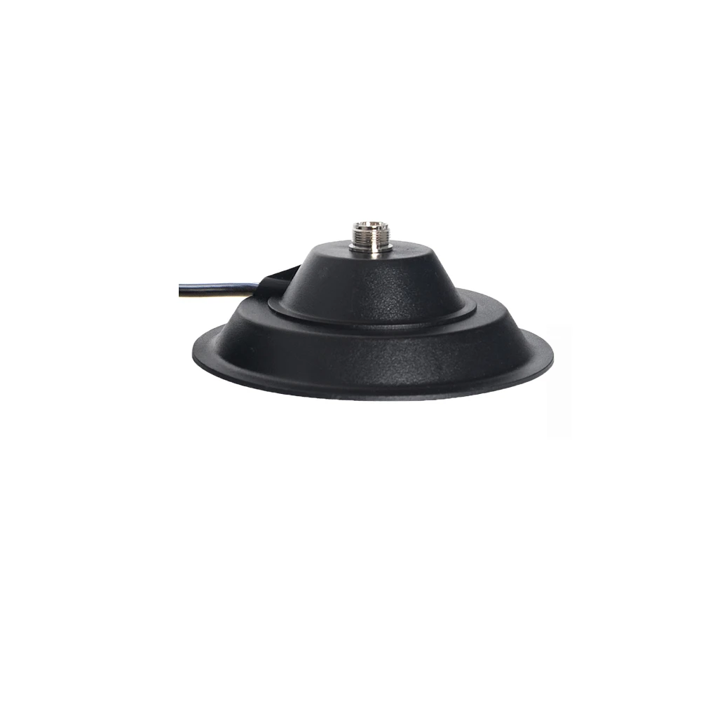 Big Magnetic Mount Base 12CM Com 5M Extensão Cabo Coaxial Para Baofeng TYT QYT KT-7900D Baojie BJ-218 Antena de Rádio Móvel