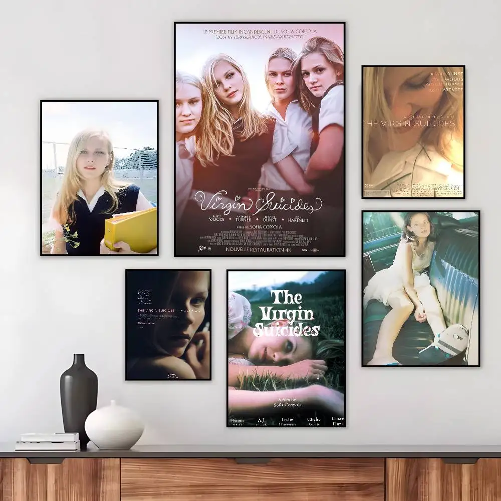 Sofia Coppola The Virgin Suicides Poster Art canvas HD aesthetic Printing Paper Wall Art for Living Room Bar fashion Home Decor