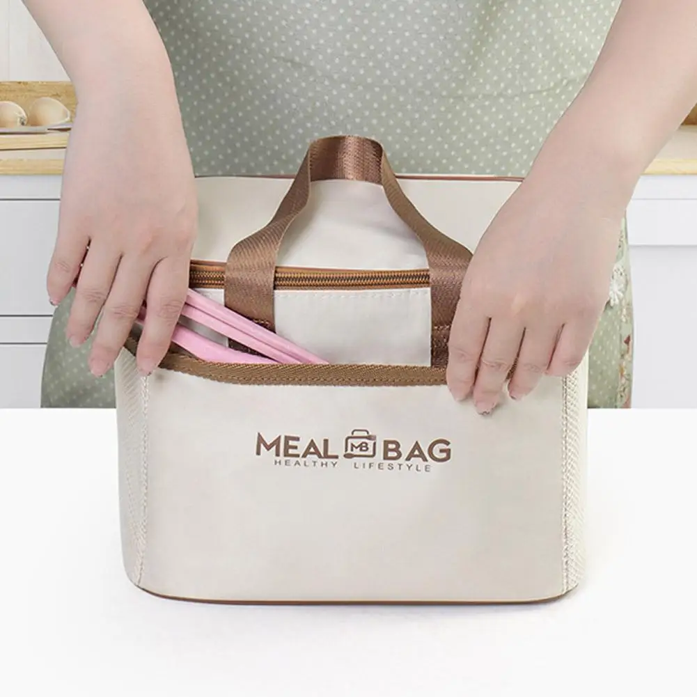 Aluminum foil Lunch Box Storage Bag Thickened Insulated Thermal Insulation Bag Waterproof Large Capacity Portable Ice Pack