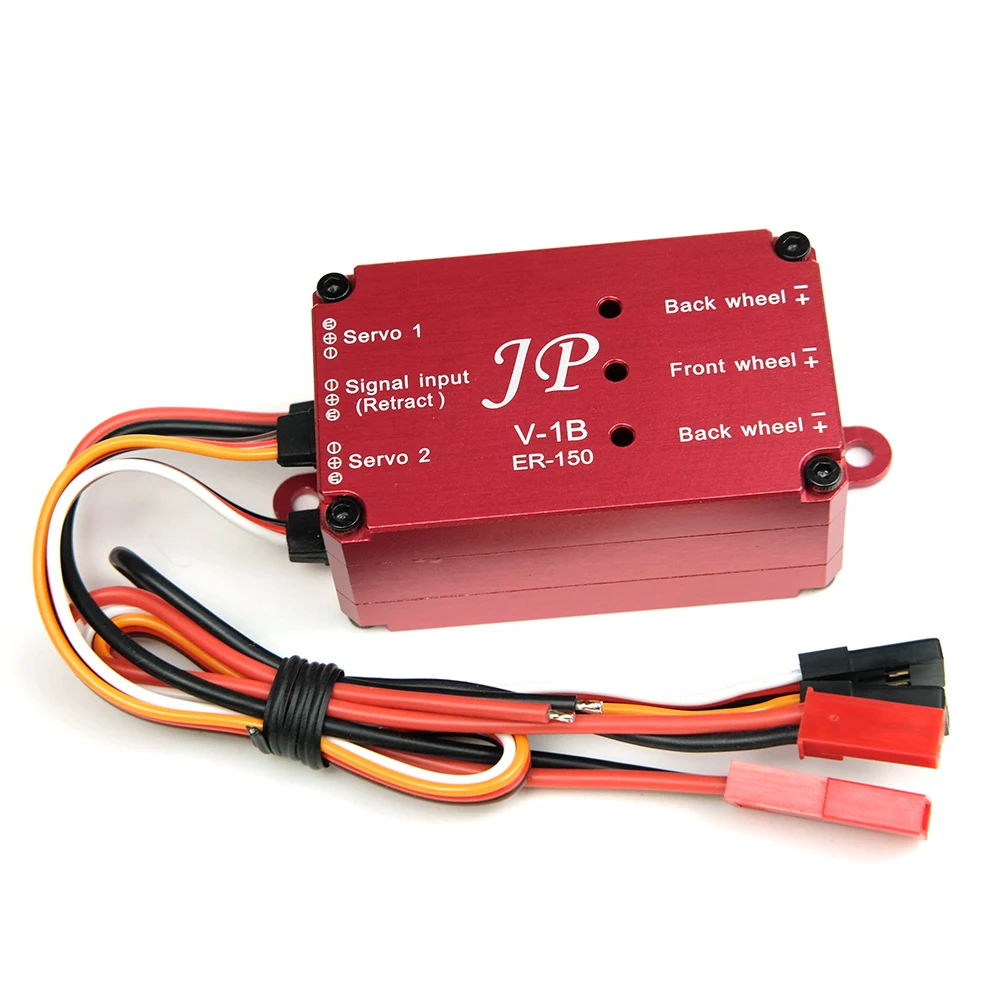 JP Hobby 2 in 1 ER-150 V1 / V2 Retract Controller Box With Brake for ER150 12-17KG For RC Fixed-wing  JETI Aircraft Airplane