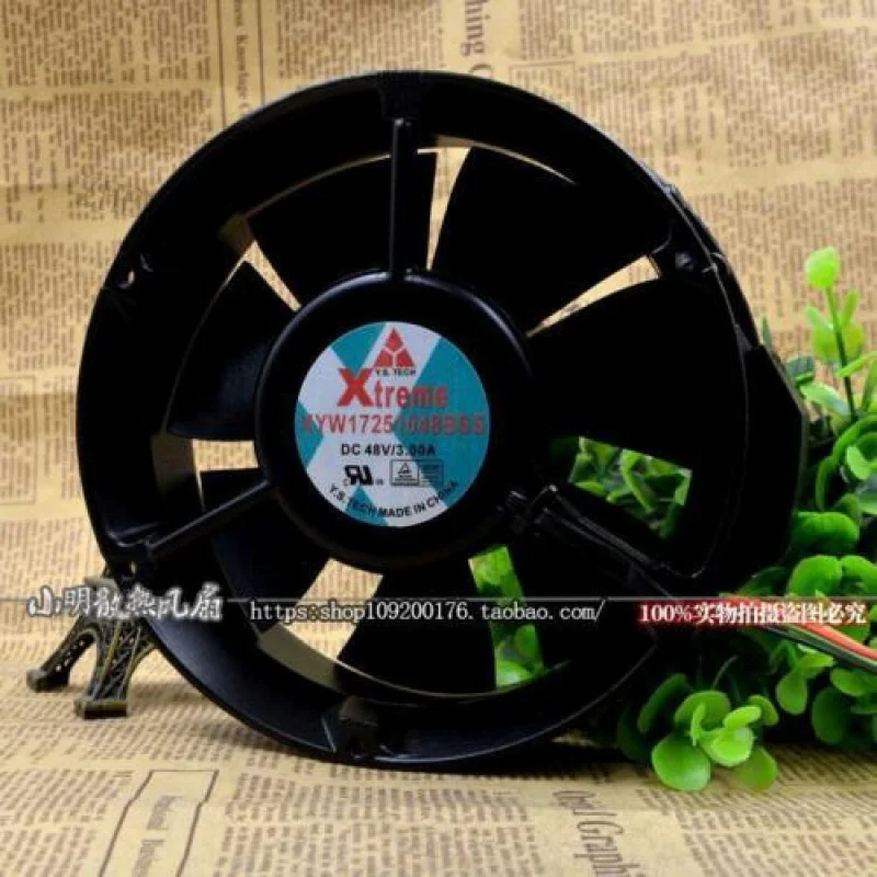 Y  FOR  XTREME XYW17251048BSS 48V 3A 17CM 17251 cooling fan