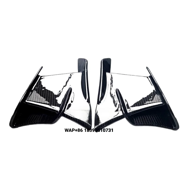 OEM 3K 100% Dry Carbon Fiber Motorcycle Fixed Wing for Carbon Fiber Fairing  Accessories Wholesale