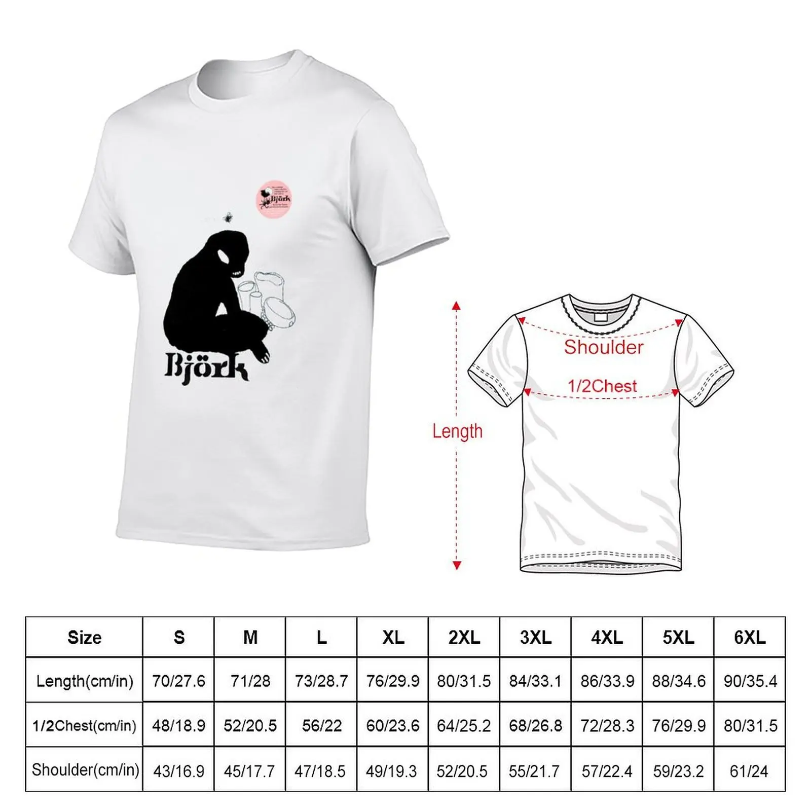 BJORK VOLUMEN T-Shirt boys animal print blue archive men t shirt