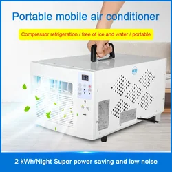 Mobile Small Air Conditioner Refrigerator mini air conditioner mosquito net desktop mini refrigerator pet cooling