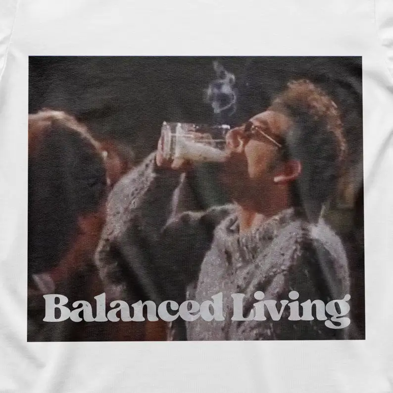 Here's To Feeling Good All The Time Kramer Seinfeld T-Shirt