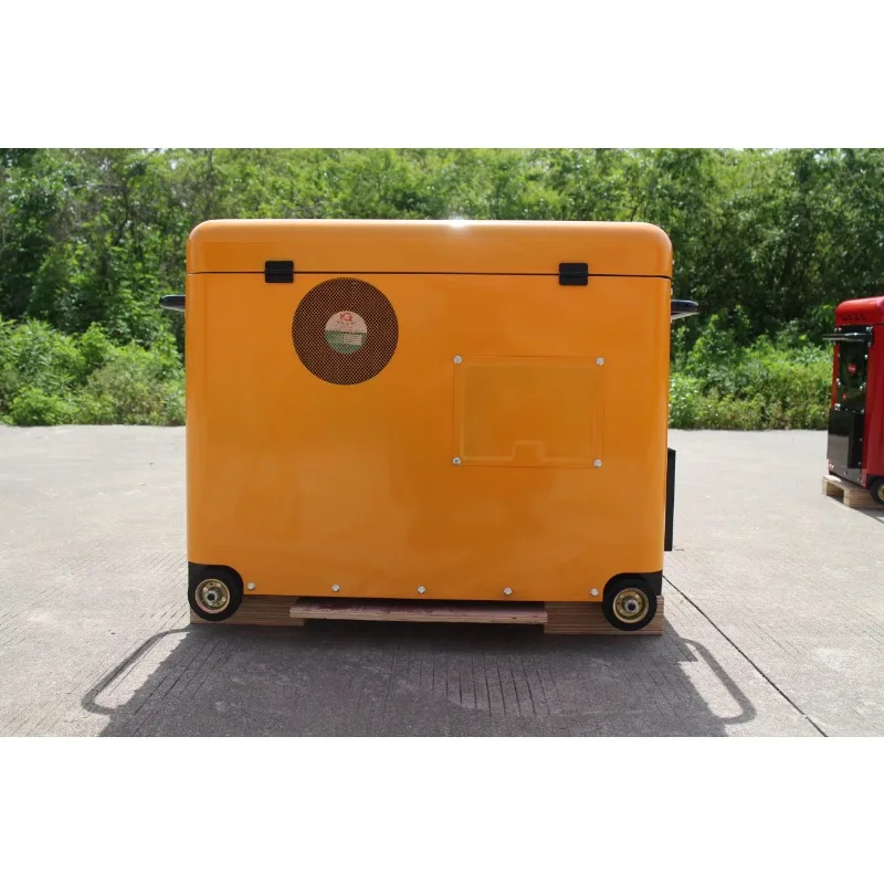 Automatic Transfer System 3-Phase 6KW Silent Gasol-ine Generator - Air-Cooled Design for Stable Power Supply
