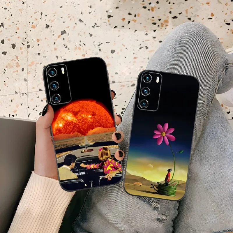 Чехол для телефона Salvador Dali Art для Huawei Mate 40 30 20 10 9 8 Pro S 20X 5G 40E Plus Pro Nova 7i 7 Pro SE Desing Shell