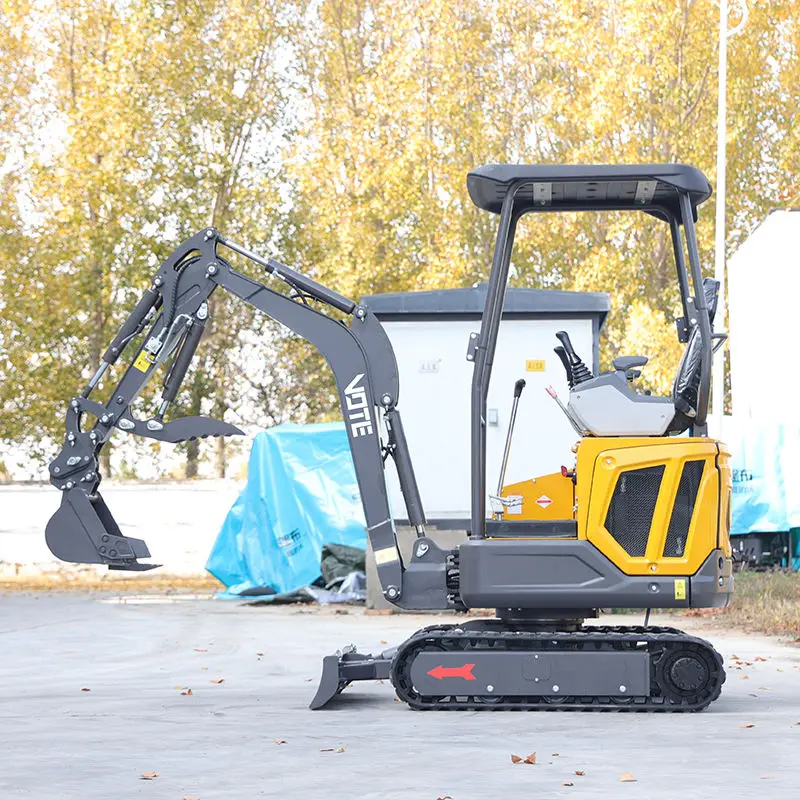 

Free Shipping Mini Excavator with Arm Swing 1.6Ton 1.2Ton 1.8Ton Ce Euro5 Epa Engine Crawler Small Digger