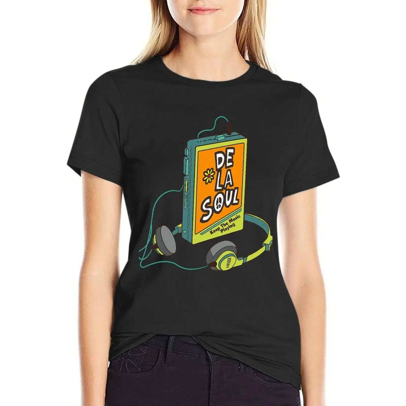 

De La Soul T-Shirt cute tops vintage clothes tees hippie clothes Women's t-shirt