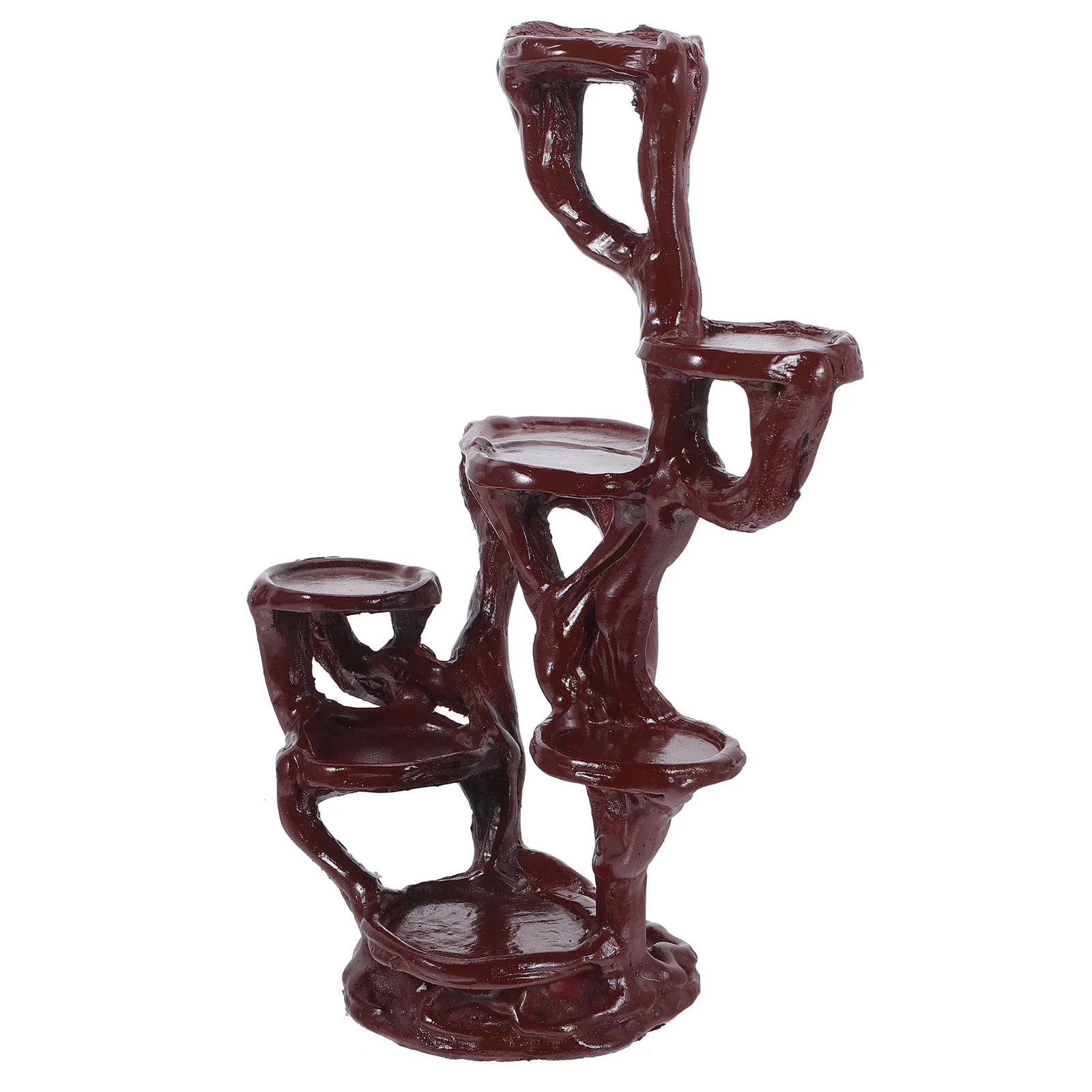 الراتنج النبات زهرة وعاء قاعدة حامل داخلي طويل القامة حامل للمنزل متعدد الطبقات أصائص زرع رف شاشة زارع حامل حديقة ديكور #3