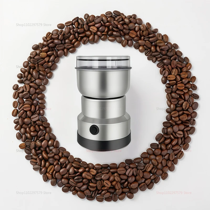 مطحنة كهربائية منزلية متعددة الوظائف لآلة مسحوق حبوب البن والتوابل والجوز لاستخدام المطبخ