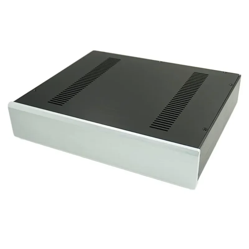 For 372 All Aluminum Alloy Power Supply Chassis Shell Gall Box Blank Power Amplifier Case DIY Combined Machine Aluminum