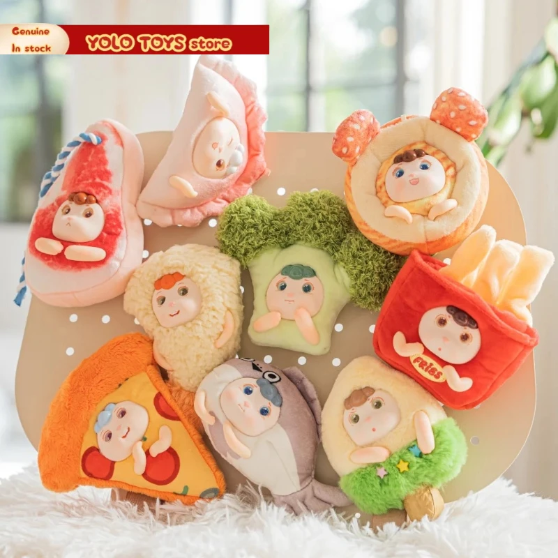 

In Stock Friendsheep What To Eat Today Series Refrigerator Magnet Blind Box Tide Play Cartoon Decor Toy Surprise Birthday Gift