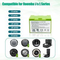 14.4V 5000mAh i7 Battery Replacement for iRobot Roomba e and i Series i7+ e5 7150 7550 i3 3150 i3+ 3550 i4 4150 i4+ 4624864