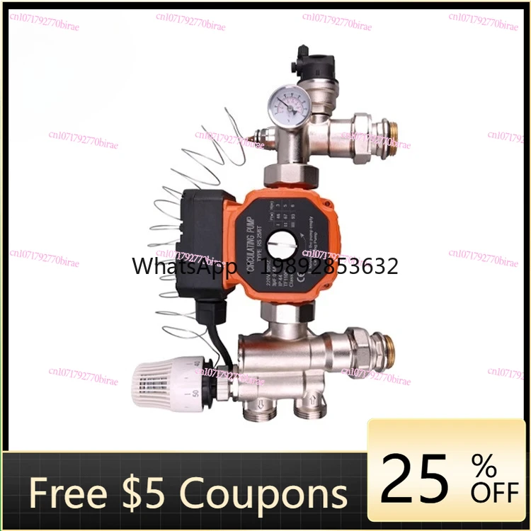 

H1 Floor Heating Special Mixing Center Temperature Control Domestic Circulation Pump Pressurization Energy Saving 6 Meters
