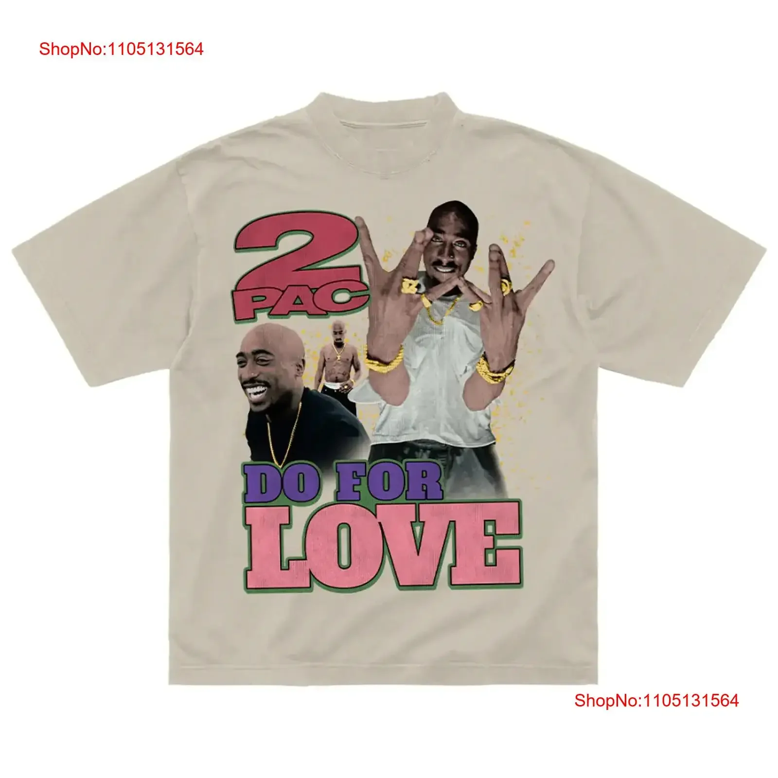 

Do For Love T Shirt 2PAC vintage Washed Stylish graphic Casual Comfortable Top For Everyday Wear Unisex Breathable Slightly