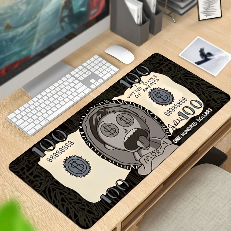 Dollar Banknote Mouse Pad Gaming Mousepad Mat Gamer Mouse Mat Keyboard Mat Desk Mat Carpet Mausepad XXL 900x400 For Laptop Pad