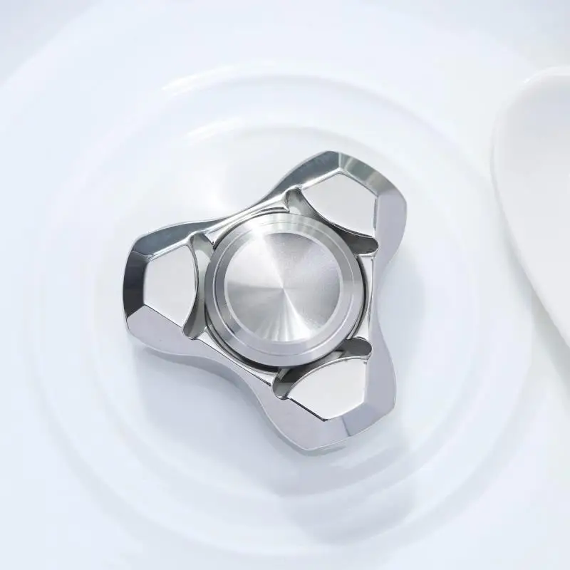 Alloy Mechanical Fidget Spinner with Smooth Spin, EDC Hand Toy for Stress Relief - Image 2