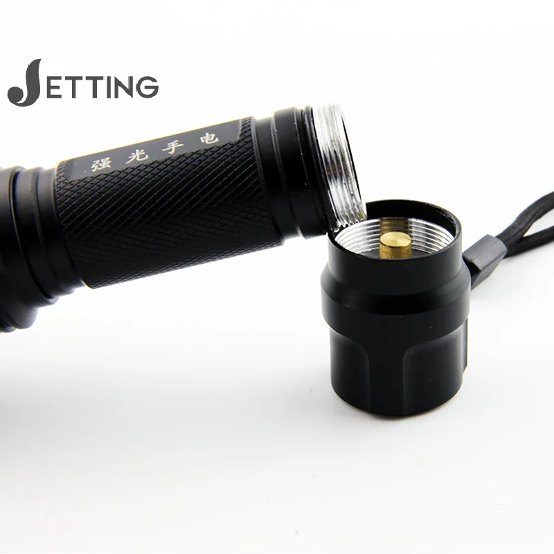High Quality C8 Q5 Black Flashlight Switch Assembly Tail Accessories Torch Tail Switch Set DIY Accessories