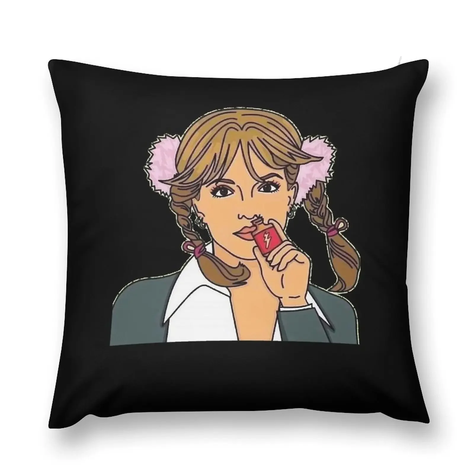 Sniff the Poppers Throw Pillow Decorative Cushion Cushions Home Decor pillow