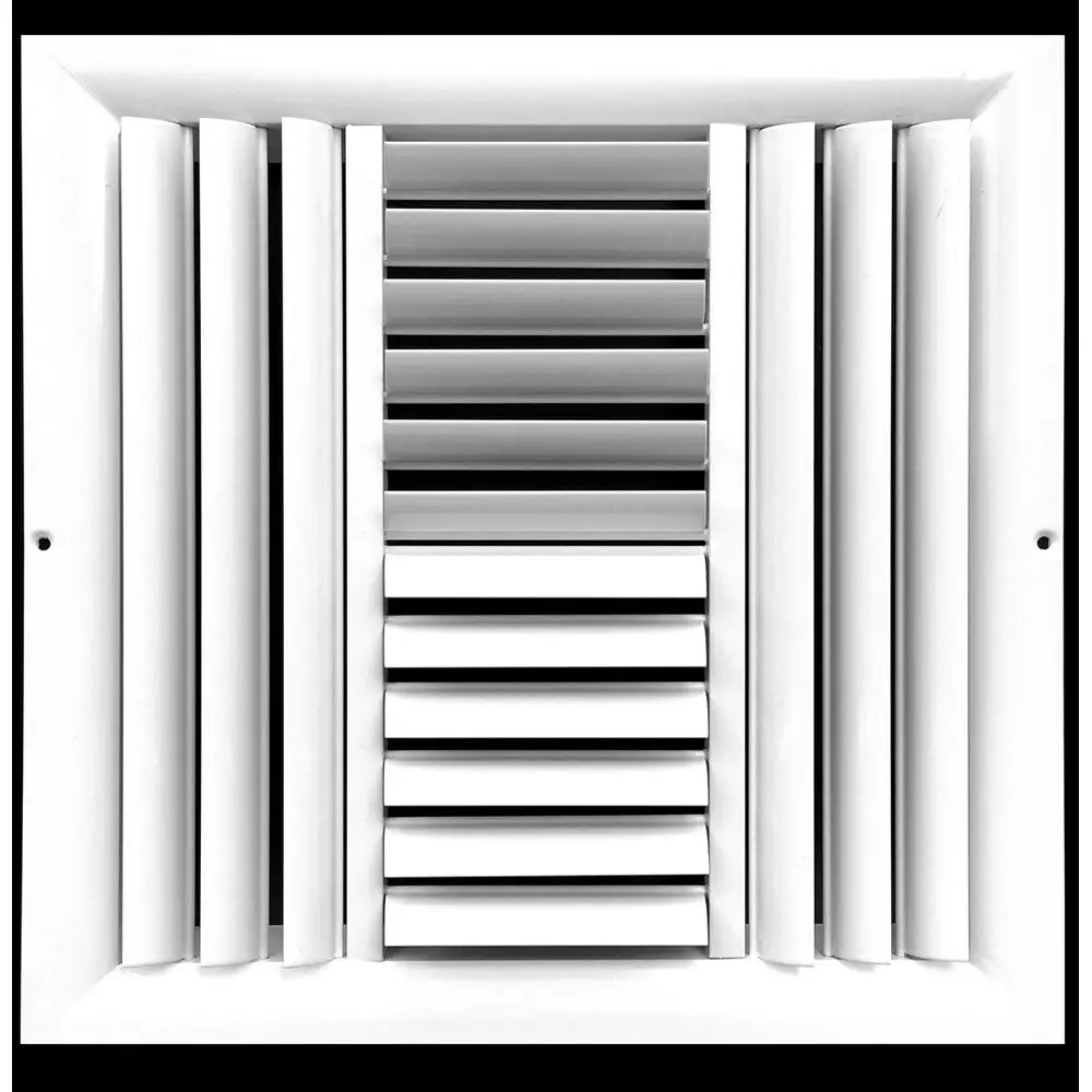 

Премиум 20 Вт X 20 ч 4-стороннее алюминиевое изогнутое лезвие Регулируемая подача воздуха Рассеиватель HVAC Вертикальный горизонтальный направление Крышка вентиляционного канала [