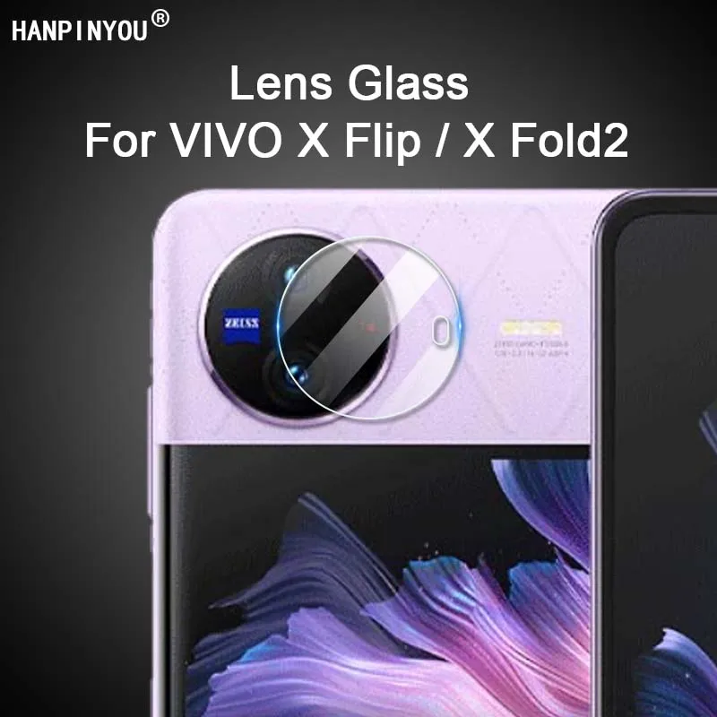 Lens Protector For VIVO X Flip Fold2 Fold Plus Clear Ultra Slim Back Camera Cover Soft Guard Protective Film -Not Tempered Glass