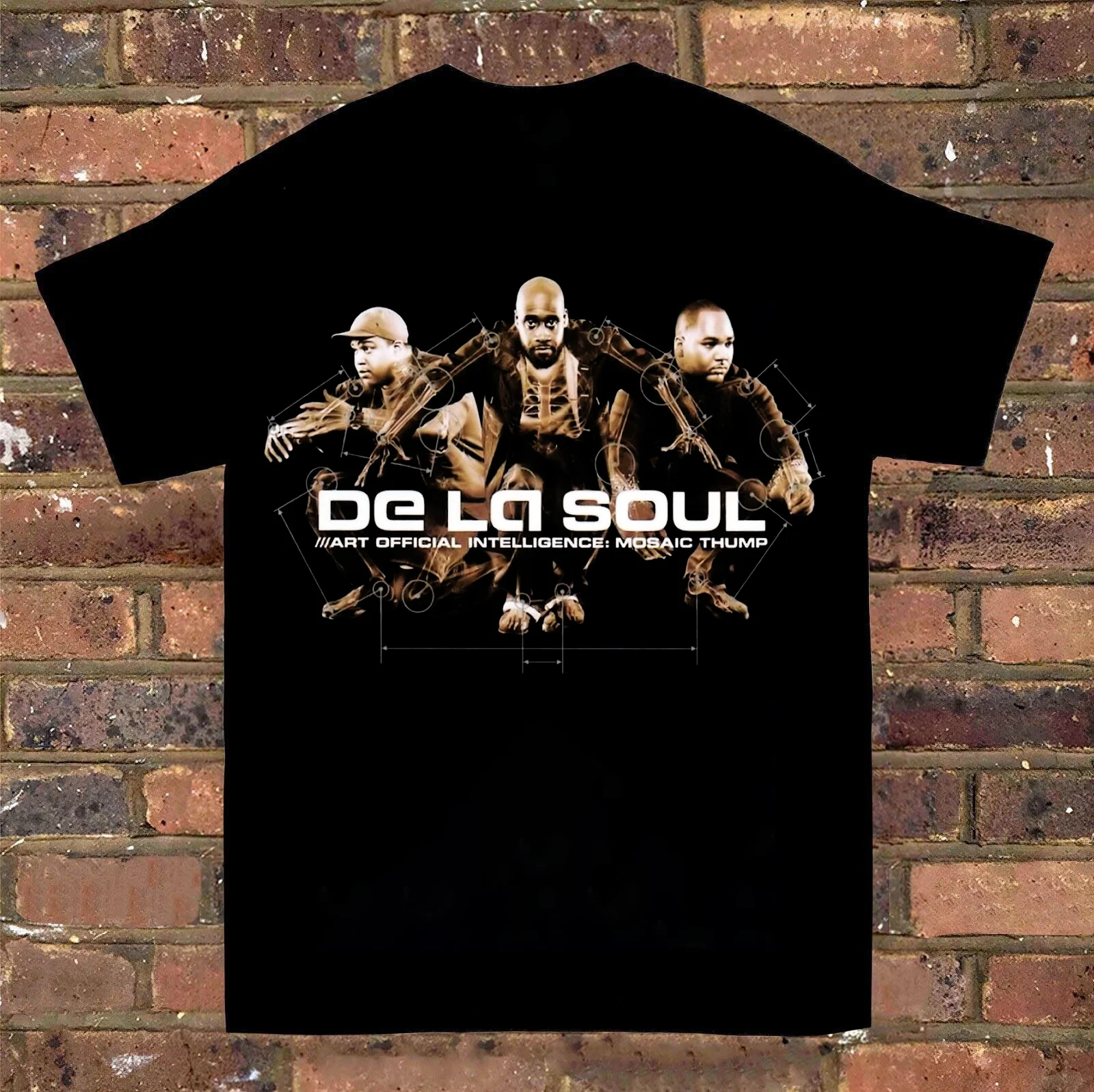 Rare De La Soul Cotton Gift For Fan Black All Size Men T-Shirt GC373