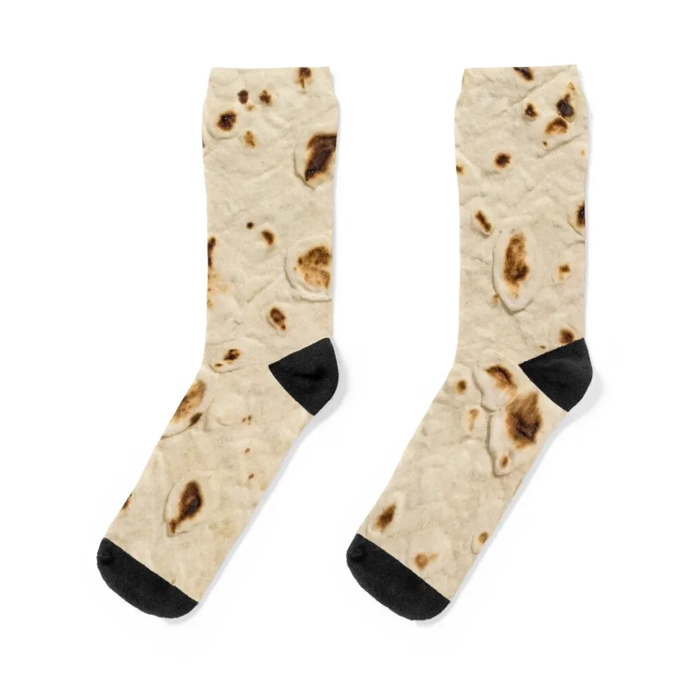 Burrito Tortilla Wrap Socks anti-slip sport custom Male Socks Women's