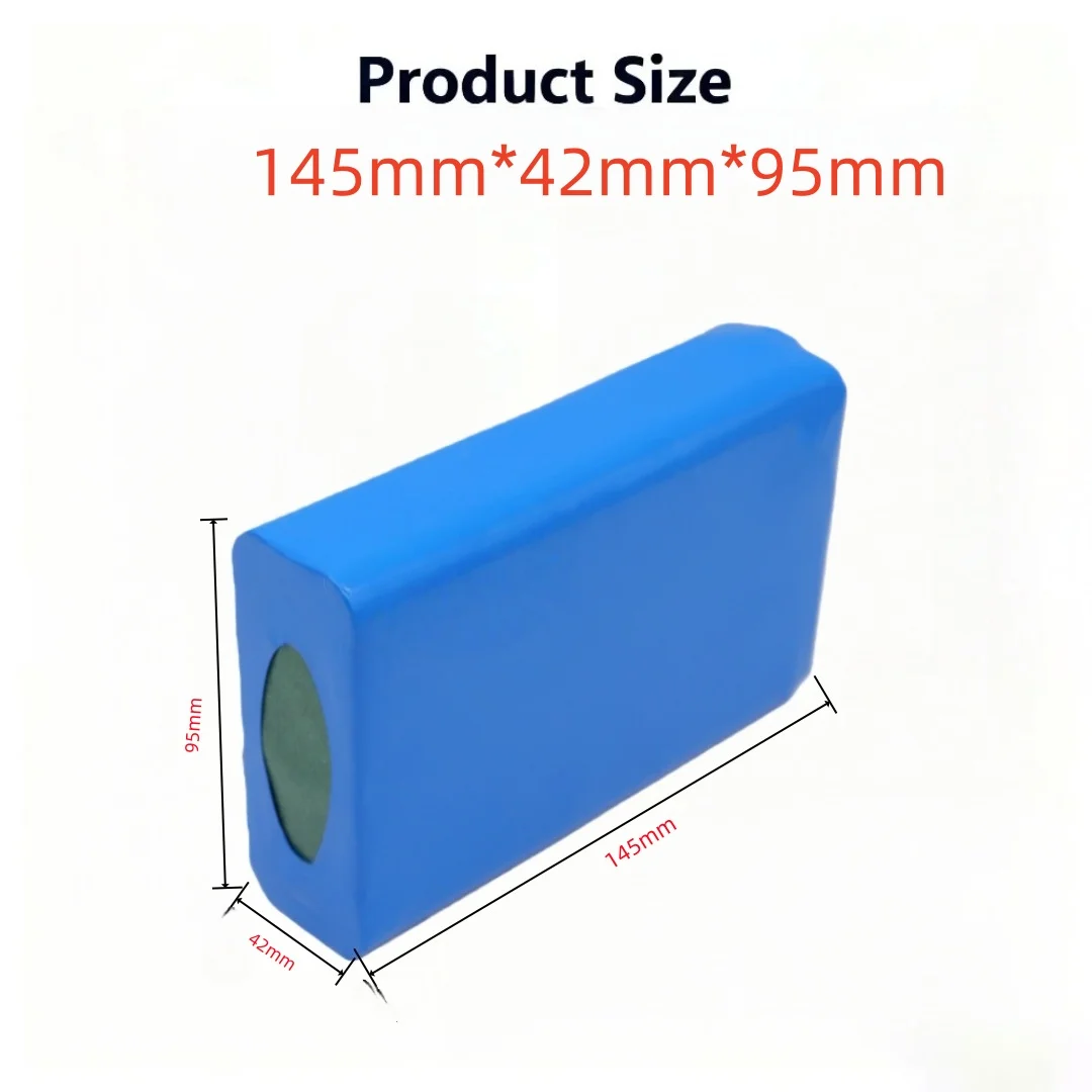 Rechargeable 36V Lithium Battery 10S2P 4000mAh 6000mAh High Capacity, with BMS Protection for Self-balancing Scooter Hoverboard