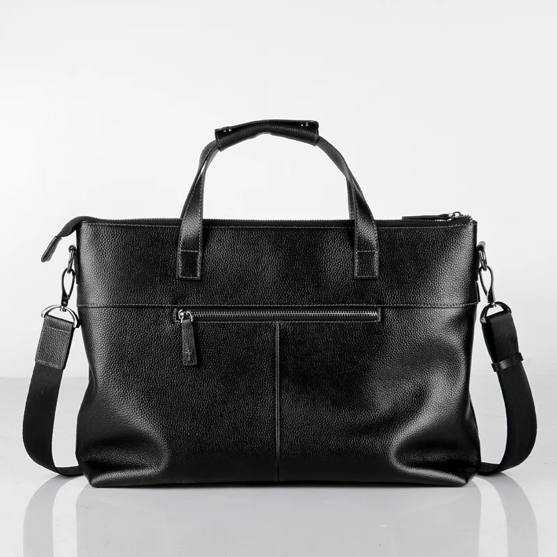 Fashion Briefcase Trendy Casual Genuine Messenger Luxury Brand Men Bag Man Bags Top Layer Cowhide Bag Lightweight Men's Handbag