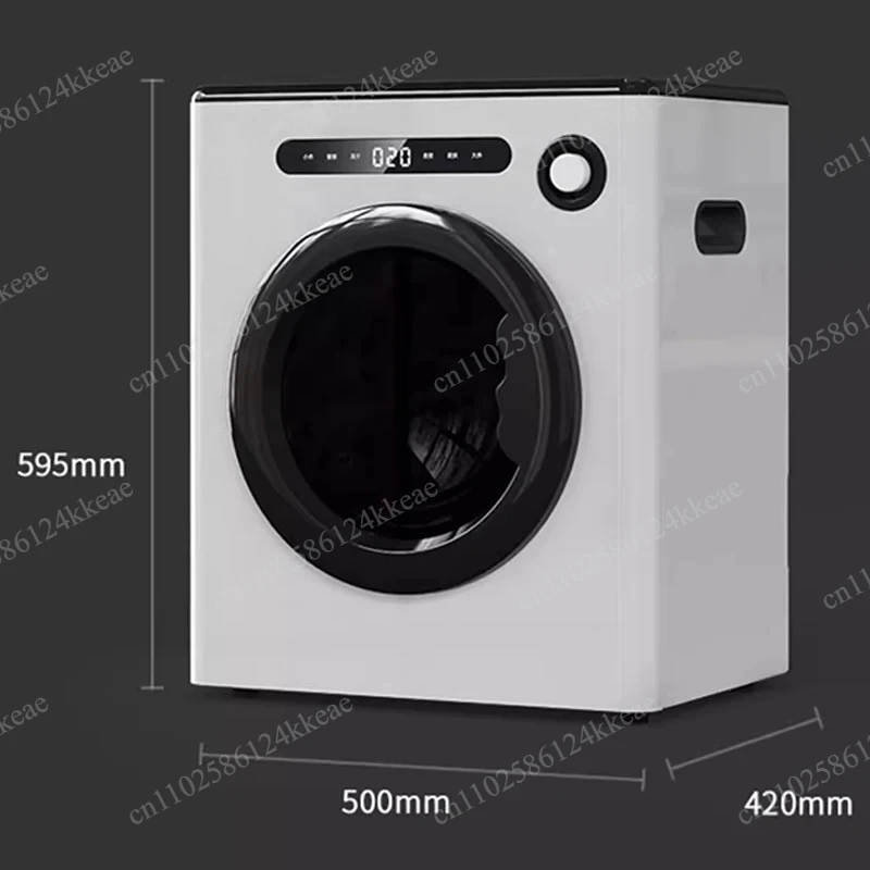 Dryers, Compact Clothes Dryer, 4KG Load Capacity, 220V 850W Ideal Portable Drying Machine for Tight Spaces,