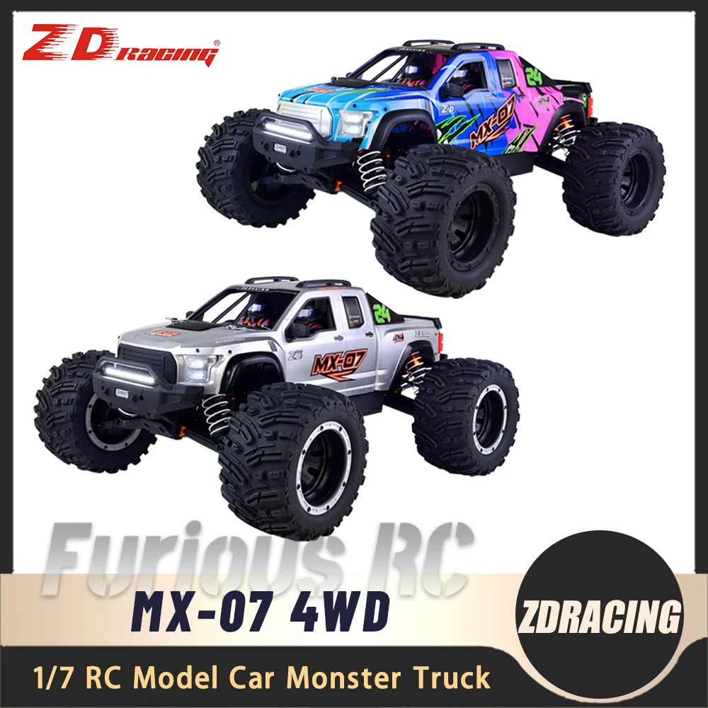 ZD Racing MX-07 4WD 1/7 RC ไฟฟ้า รถบังคับระยะไกล สำหรับผู้ใหญ่และเด็ก ประสิทธิภาพสูง ทนทาน ใช้งานได้จริง
