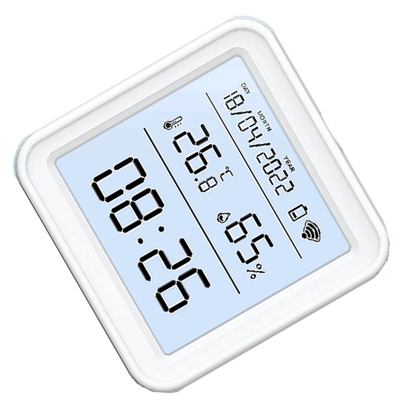 2X Tuya WIFI Sensor de temperatura y humedad higrómetro interior termómetro Detector vida inteligente Control remoto