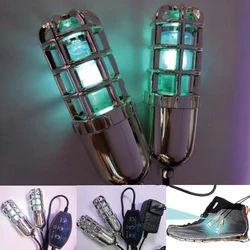 UV Light Shoe boot Sterilizer Dryer Warmer Deodorizer Dehumidify Sanitizer With Reset Switch Ultraviolet Ozone Sterilization