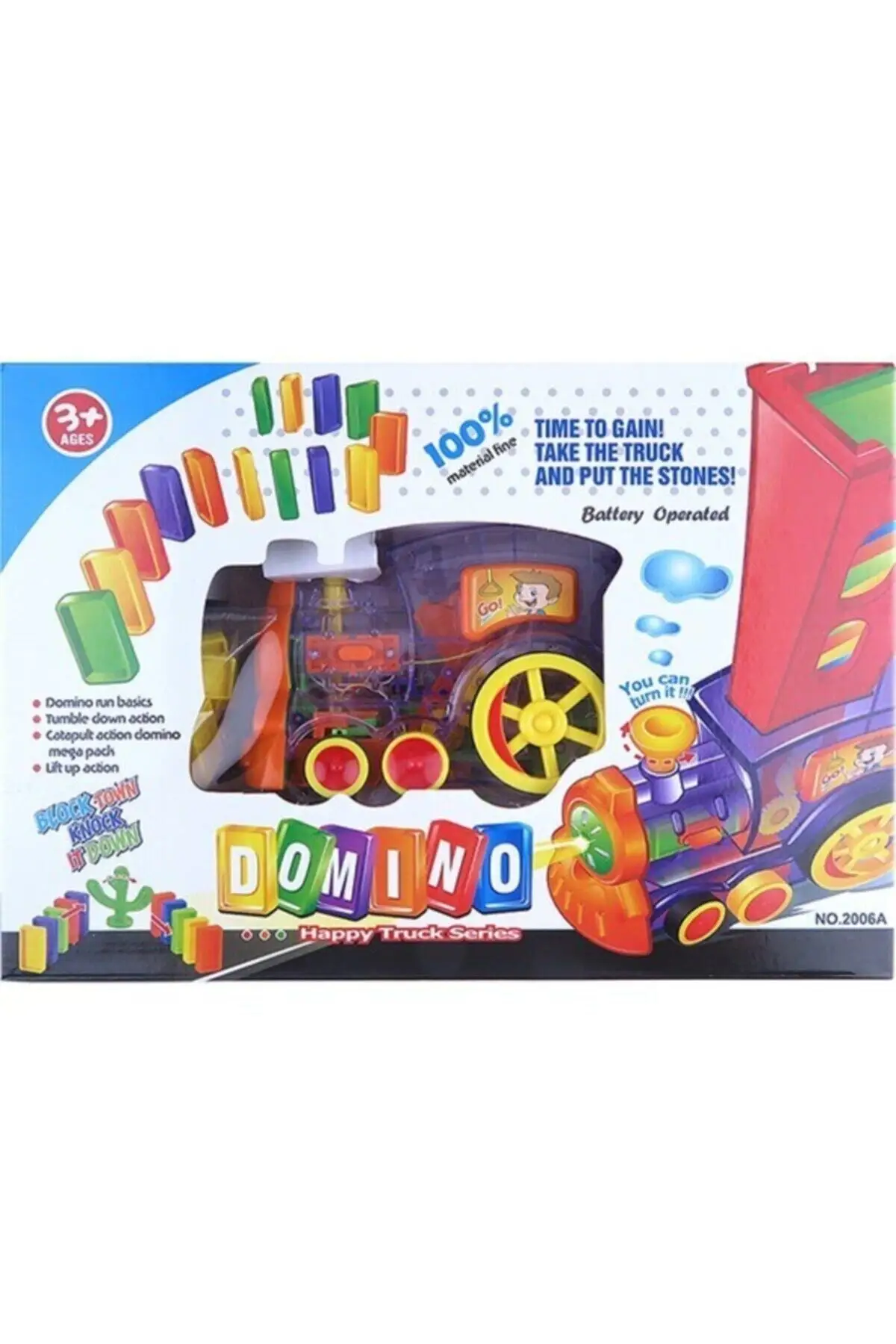 Domino Stone Dizen Battery Operated Train