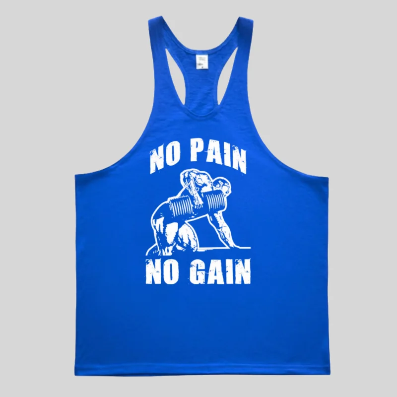 남성용 운동용 스트링어 탱크탑, 몸매를 돋보이게 하는 짐 베스트, 보디빌더, 피트니스 애호가 및 운동 애호가를 위해 디자인됨