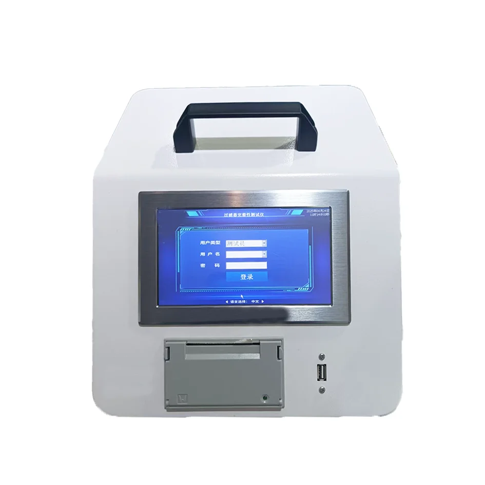 Zetron FIT-110 Filter Integrity Tester Automatic Control Touch Screen Operation