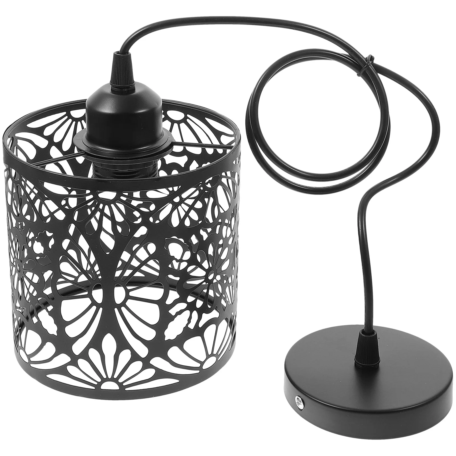 

Retro Style Single Head Metal Ceiling Lamp Decorative Hanging Light For Home Bedroom Coffee Shop Office Exquisite Iron Pendant