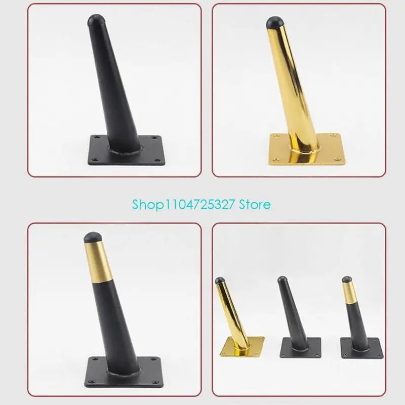 D8KF أرجل الأثاث استبدال دعم الجدول قدم المنزل DIY المعادن أريكة السرير الساق