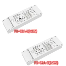 PB-12A-H(WZS) DC3-24V 1Channel*(350-700mA) PB-12A-L(WZS) 1Channel*(100-450mA) DC9-45V 12W Zigbee Constant Current LED Driver