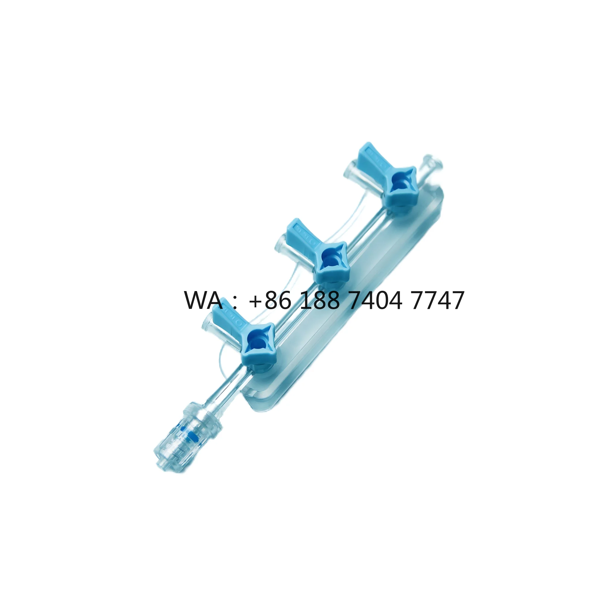 collecteur-medical-jetable-a-3-ports-haute-pression-pour-angiographie-interventionnelle-en-cardiologie
