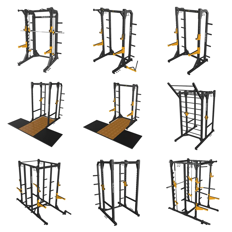 Commercial Multifunctional Bodybuilding Fitness Equipment with Stretch Cage Integrated Gym Trainer for Gym-Strongway DF47