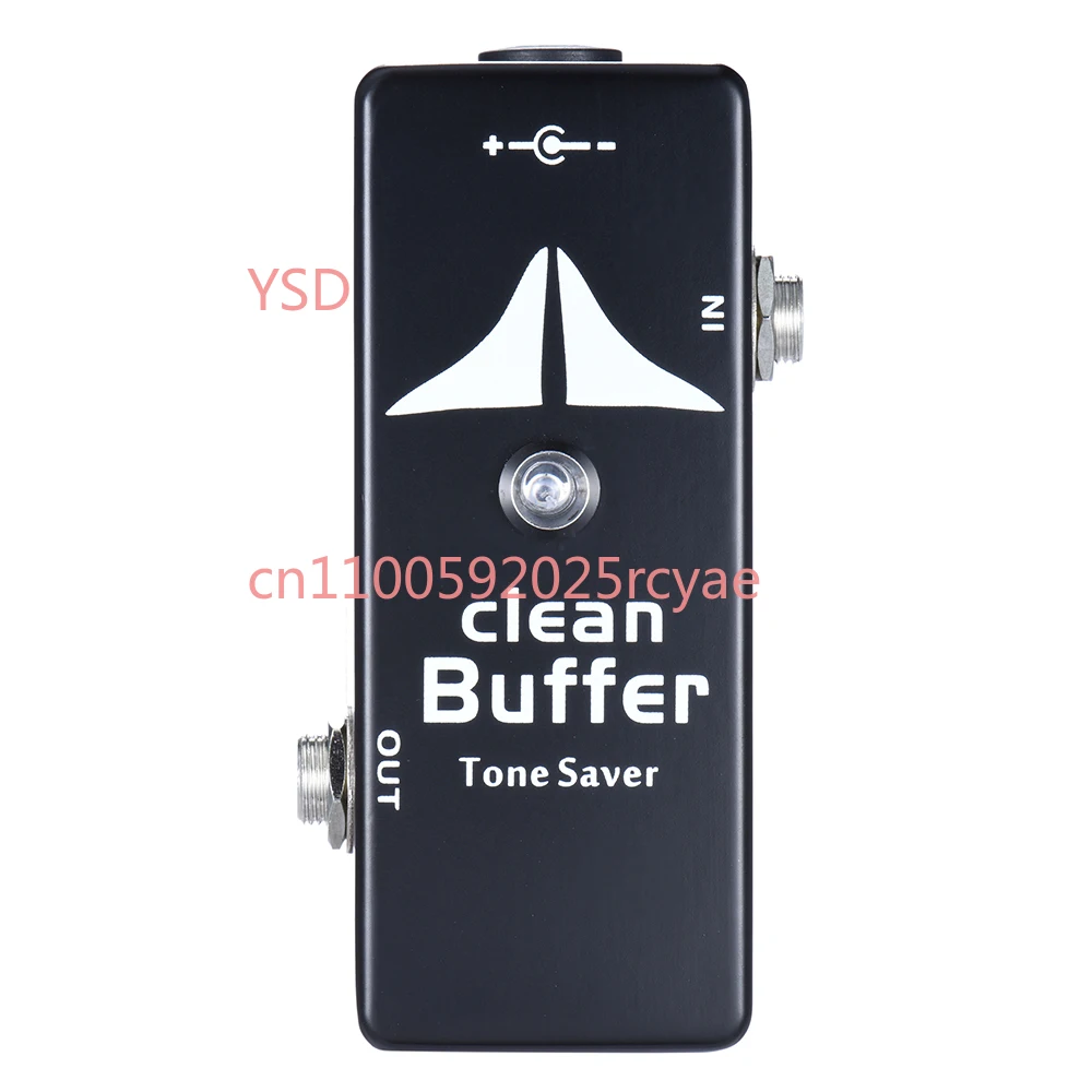 

Clean Buffer Mini True Bypass гитарная педаль эффектов Tone Saver буфер эффектов процессор гитара металлический корпус гитарные детали