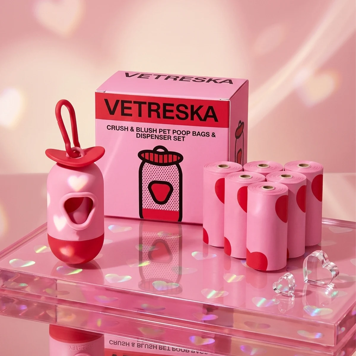 Nieuwe draagbare hondenpoepzakjes, capsule-kit voor het opruimen van hondenpoep tijdens het wandelen, milieuvriendelijk, lichtgewicht, wegwerpbaar hondenpoepschepzakje.