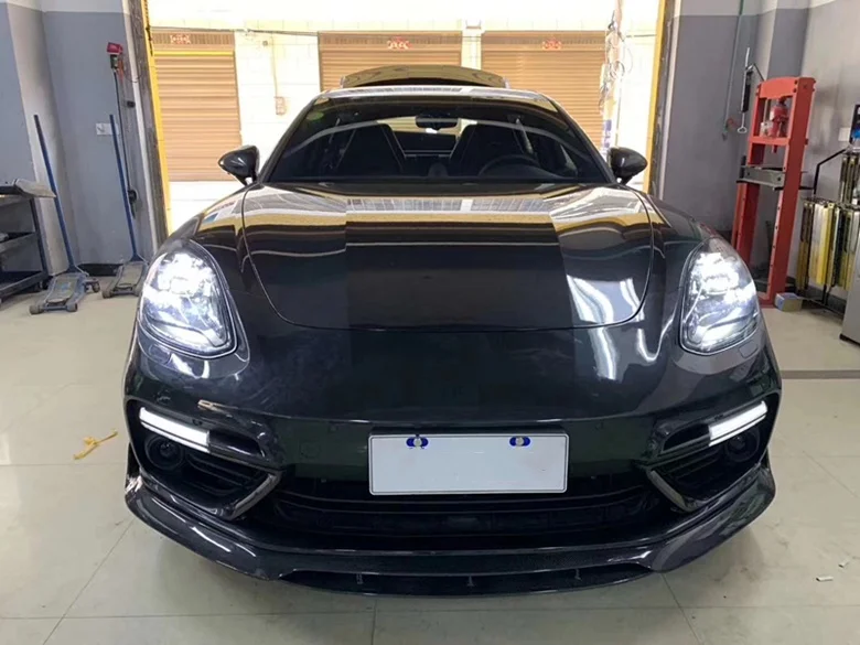 

Передняя лопата, задний спойлер, боковая юбка из углеродного волокна для Porsche парамелла, комплект кузова 971, Модернизированный стиль tur, углеродное волокно, передняя губа, задняя губа, Sp